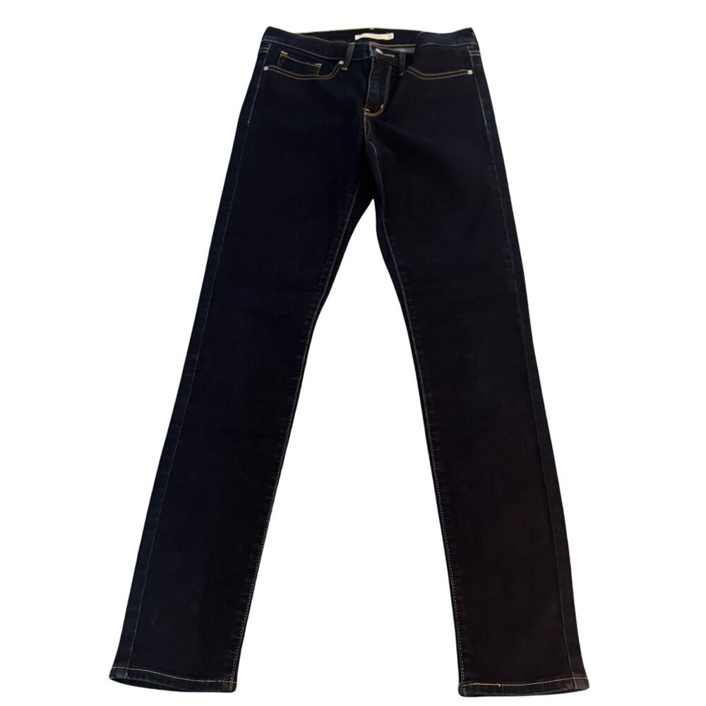 Levi's 311 Shaping Skinny Jeans Women's D. Blue Denim Pants, Size 27